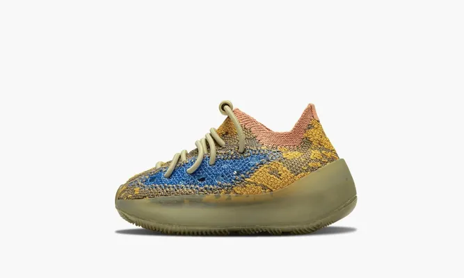 Для самых маленьких Yeezy Boost 380 Infant «Blue Oat» Kids коричневый
