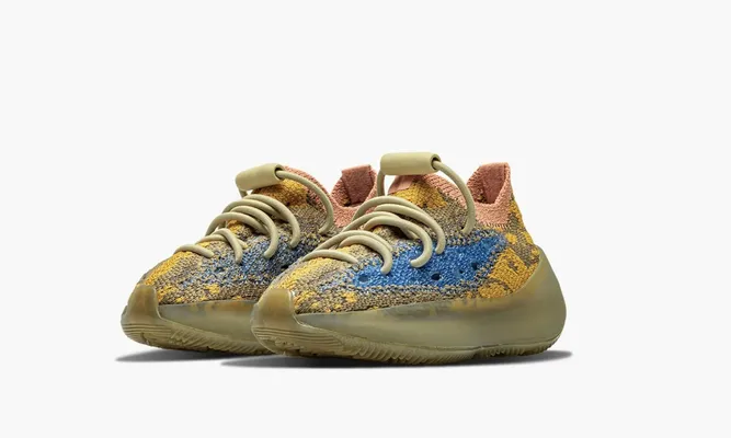 Для самых маленьких Yeezy Boost 380 Infant «Blue Oat» Kids коричневый