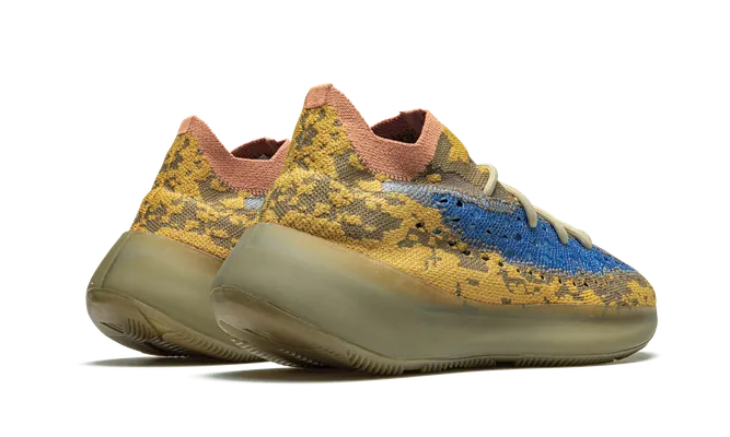 Кроссовки Yeezy Boost 380 «Blue Oat» желтый