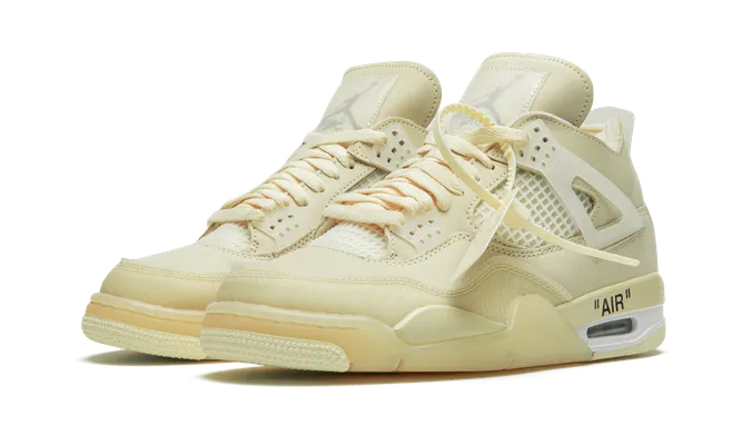 Кроссовки Air Jordan 4 SP WMNS «Off-white - Sail» белый