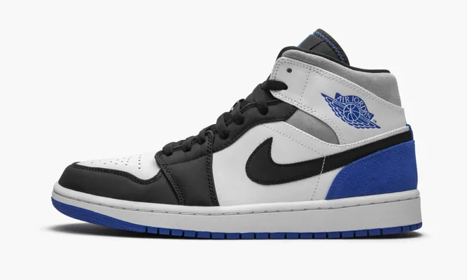 Кроссовки Air Jordan 1 Mid SE «Union Royal» белый
