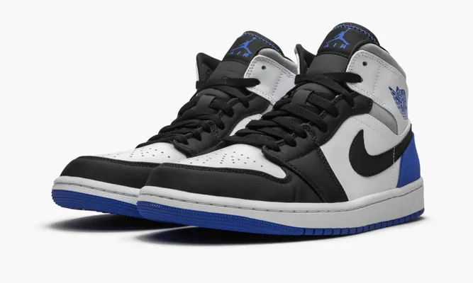 Кроссовки Air Jordan 1 Mid SE «Union Royal» белый