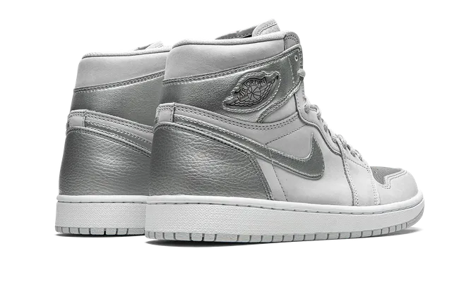 Кроссовки Air Jordan 1 High OG «Co.japan - Metallic Silver» серый