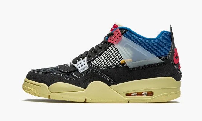 Кроссовки Air Jordan 4 Retro SP «Union Off Noir» черный