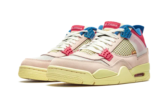 Кроссовки Air Jordan 4 SP «Union - Guava Ice» розовый