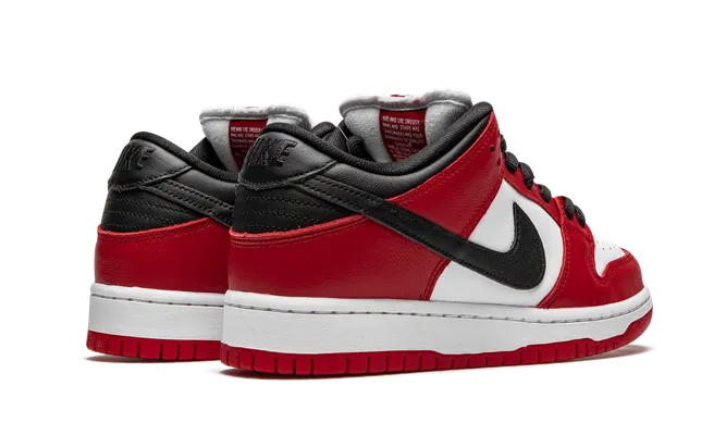 Кроссовки Nike SB Dunk Low Pro «Chicago» красный