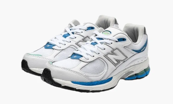 Кроссовки New Balance 2002r «White Blue» белый