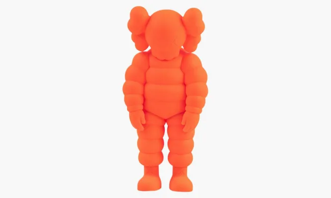 Аксессуары Kaws What Party Figure «Orange» оранжевый