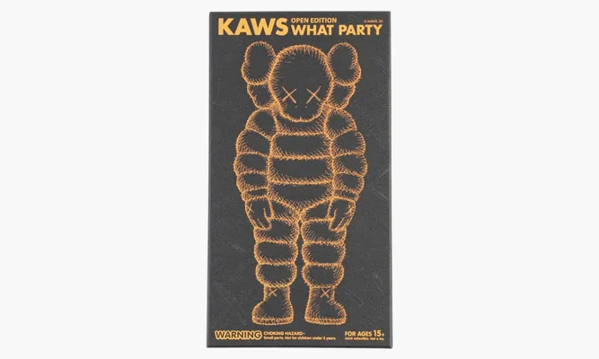 Аксессуары Kaws What Party Figure «Orange» оранжевый