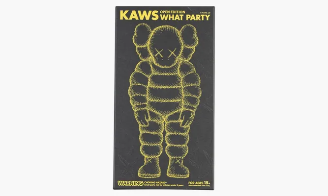 Аксессуары Kaws What Party Figure «Yellow» желтый