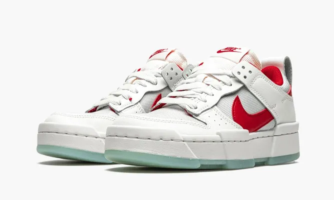 Кроссовки Nike Dunk Low Disrupt WMNS «Gym Red» белый