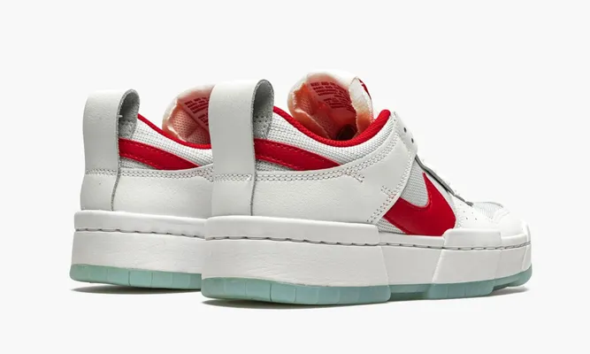 Кроссовки Nike Dunk Low Disrupt WMNS «Gym Red» белый