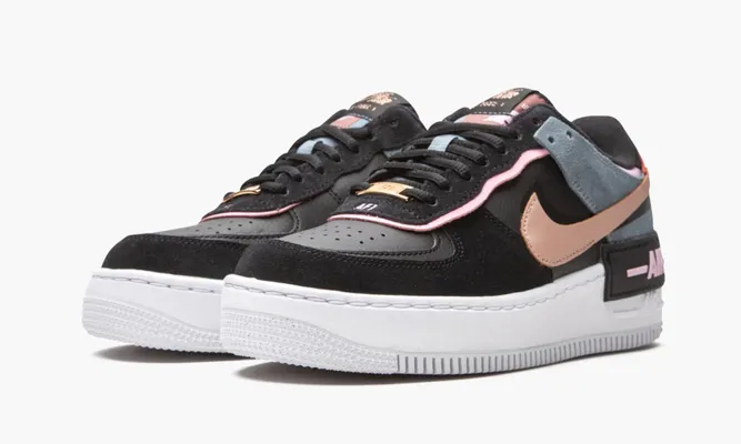Кроссовки Nike Air Force 1 Low Shadow WMNS «Rtl» розовый