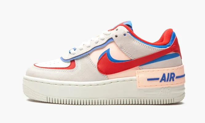 Кроссовки Nike Air Force 1 Low Shadow WMNS «Sail» разноцветный