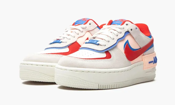 Кроссовки Nike Air Force 1 Low Shadow WMNS «Sail» разноцветный