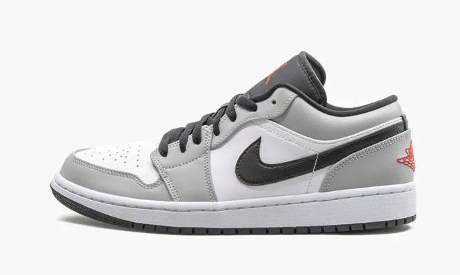 Кроссовки Air Jordan 1 Low «Light Smoke Grey» серый