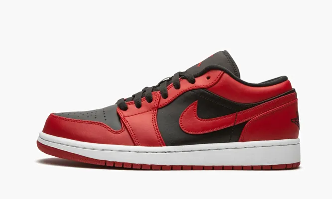 Кроссовки Air Jordan 1 Low «Reverse Bred» красный