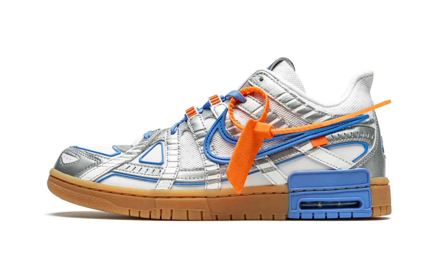 Nike Air Rubber Dunk «Off-white - University Blue»