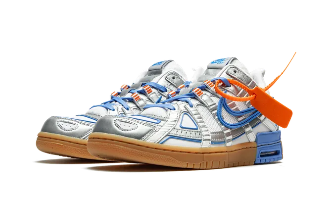 Кроссовки Nike Air Rubber Dunk «Off-white - University Blue» lightBlue