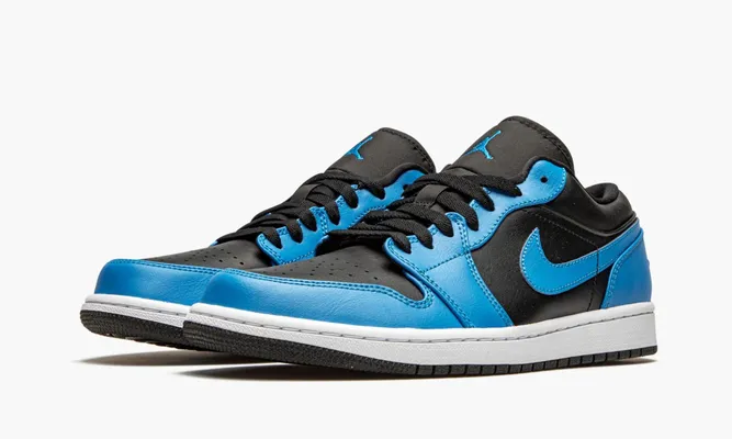 Кроссовки Air Jordan 1 Low «Laser Blue» синий