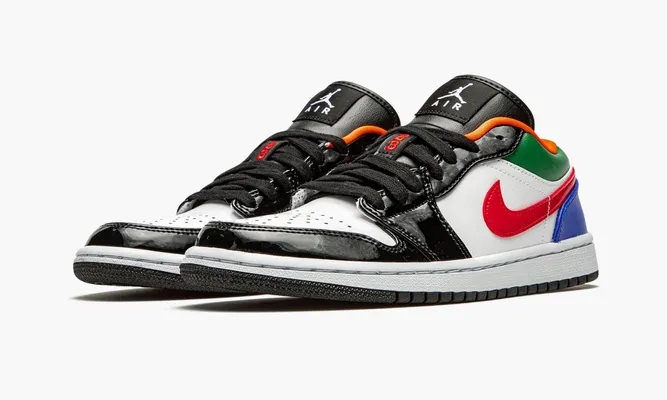 Кроссовки Air Jordan 1 Low WMNS SE «Multi-color» зеленый