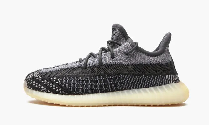 Для самых маленьких Yeezy Boost 350 V2 «Carbon» Kids серый