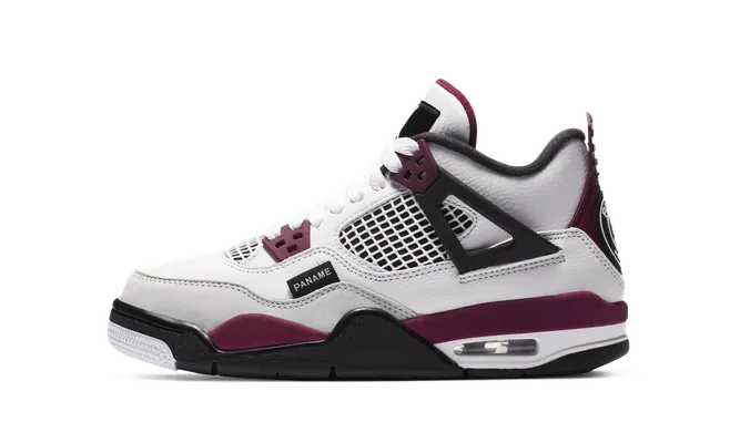 Кроссовки Air Jordan 4 Retro «Psg - Paris Saint Germain» бордовый