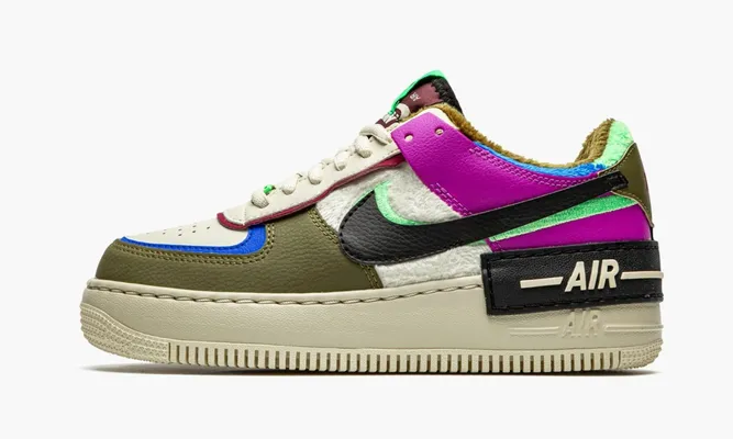Кроссовки Nike Air Force 1 Low Shadow WMNS «Cactus Flower» разноцветный