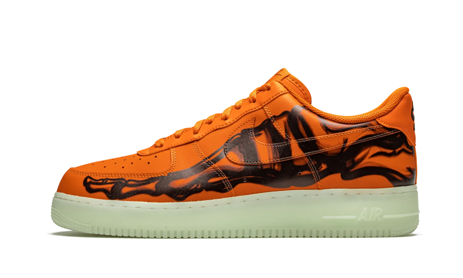 Nike Air Force 1 Low «Orange Skeleton»