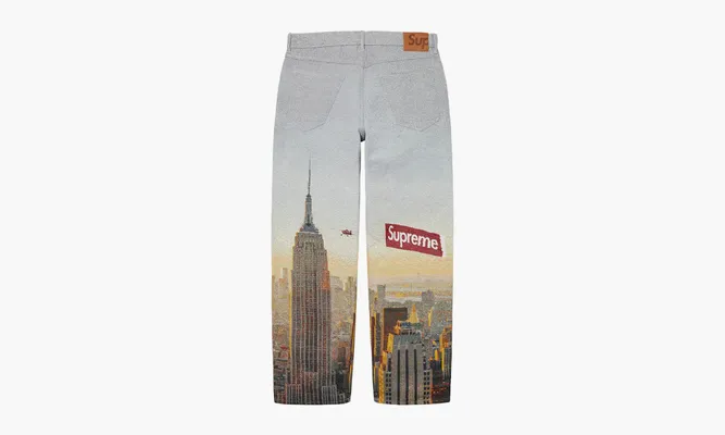 Одежда Supreme Aerial Tapestry Regular Jean «Multicolor» разноцветный
