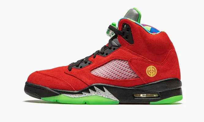 Кроссовки Air Jordan 5 Retro «What The» красный