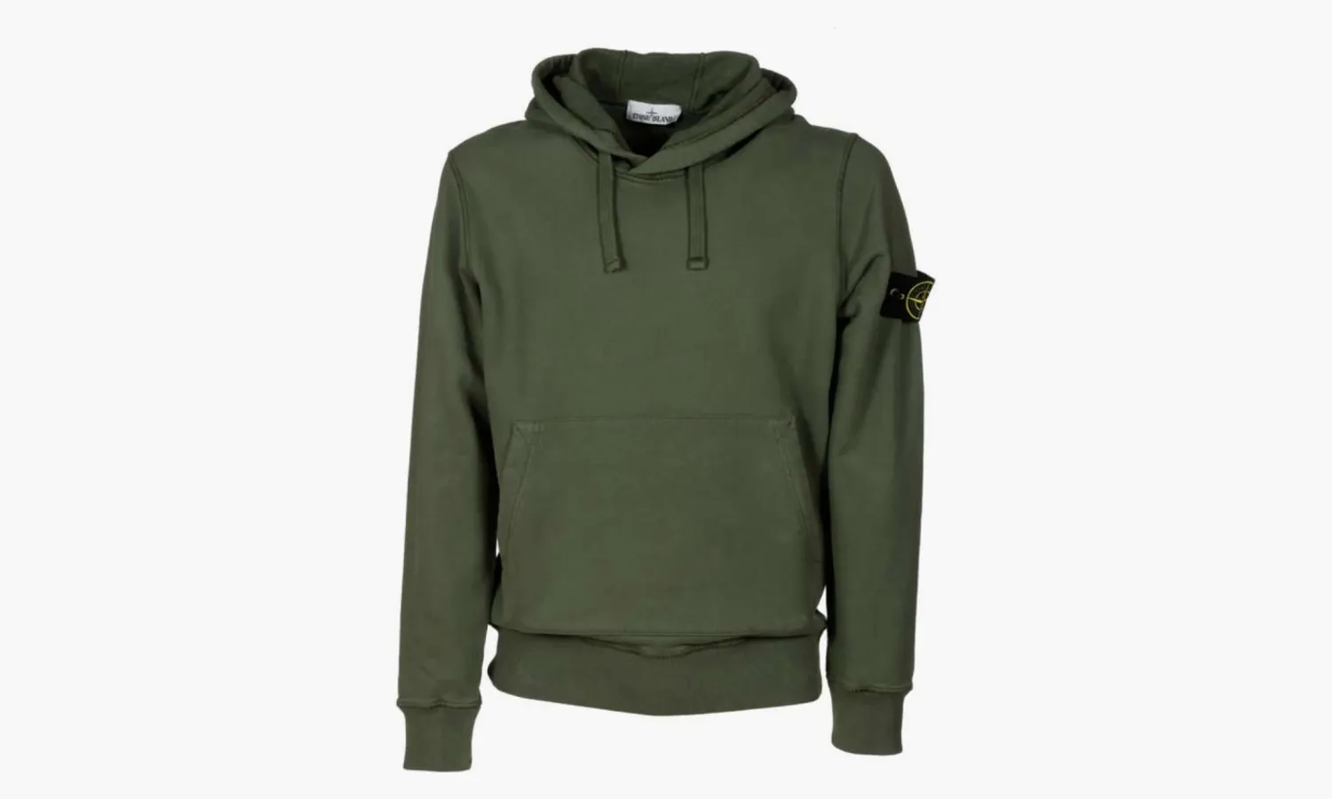 Stone Island Garment Dyed Popover Hoodie «Sage»