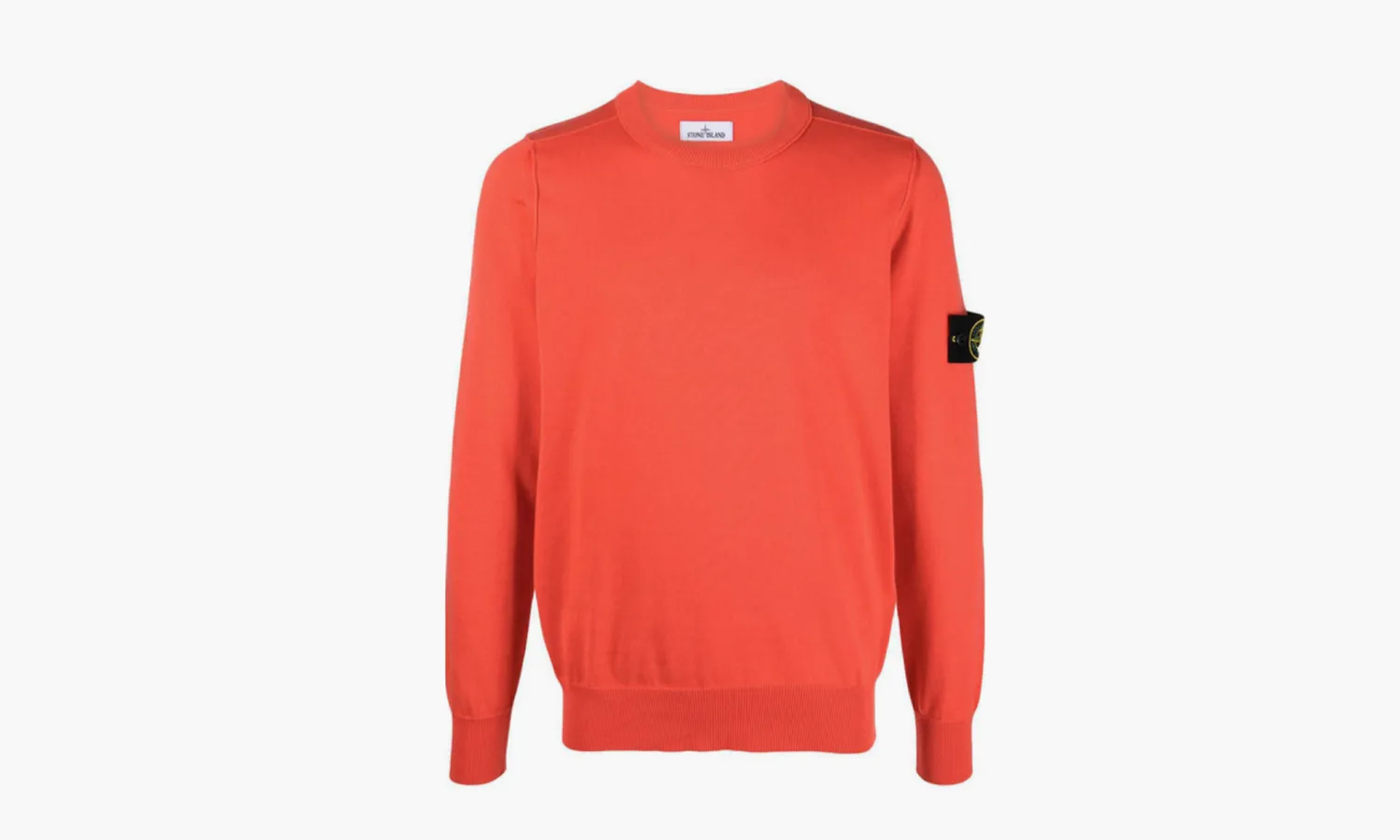 Stone Island Logo Patch Crewneck «Pink»