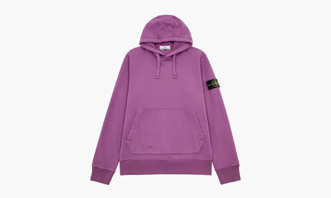 Одежда Stone Island Hooded Sweatshirt «Purple» фиолетовый