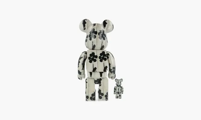Аксессуары Bearbrick Flying Ballons Girl 100% And 400% белый