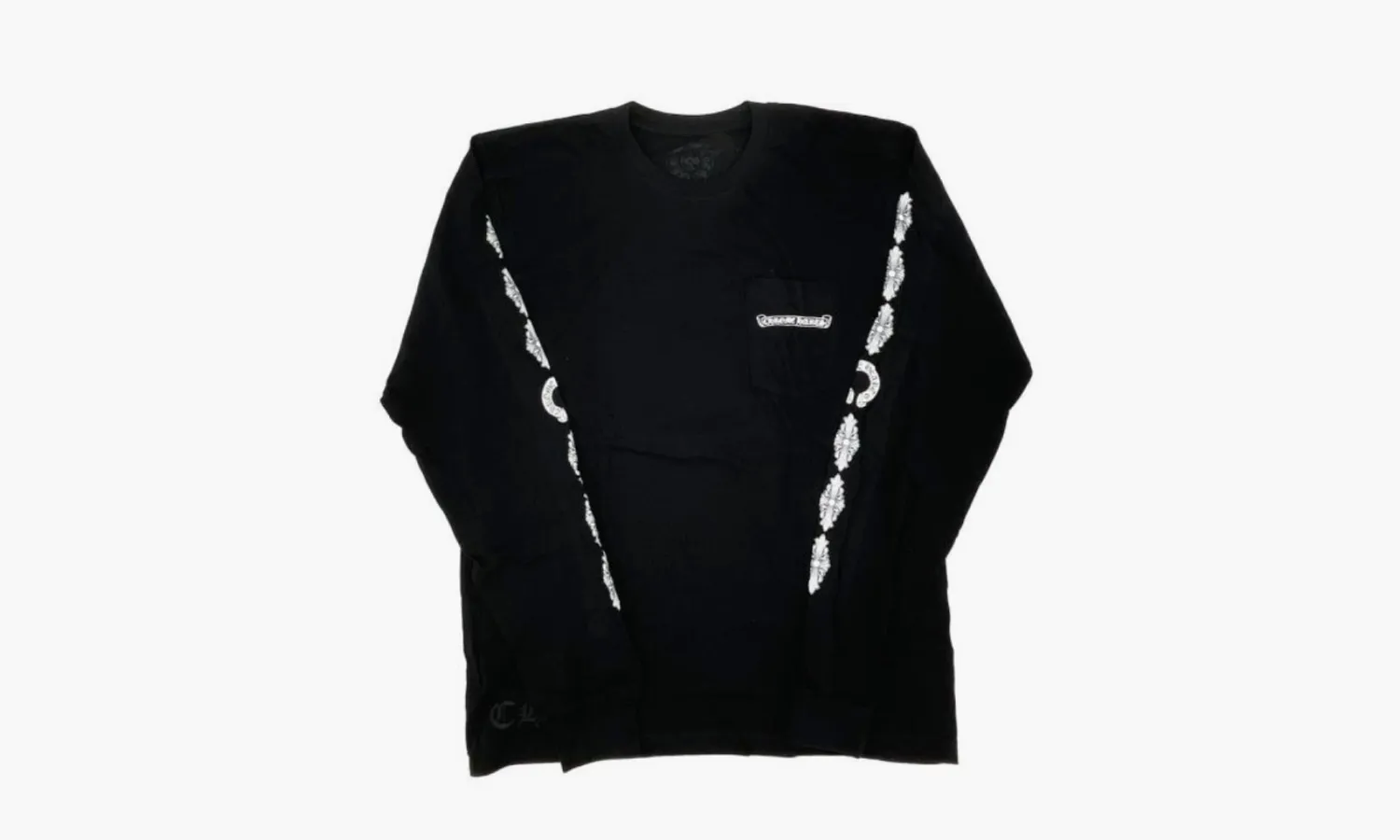 Chrome Hearts Floral Cross L / S T-shirt «Black»