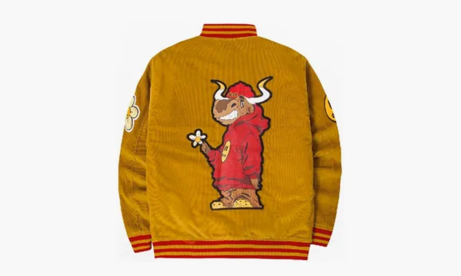 Одежда Drew House Corduroy Varsity Jacket «Brown» коричневый