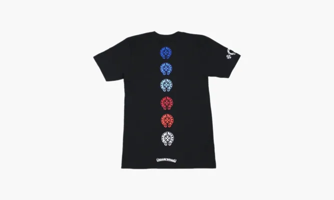 Одежда Chrome Hearts Multi Color Horse Shoe T-shirt «Black» черный