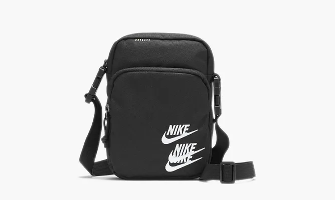 Сумки Nike Heritage Crossbody Bag «Black / White» черный