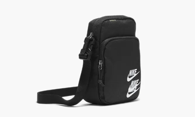 Сумки Nike Heritage Crossbody Bag «Black / White» черный