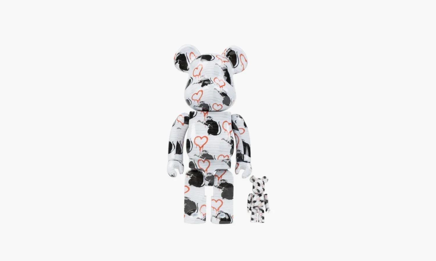 Bearbrick Love Rat 100% And 400%