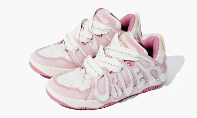 Кроссовки Old Order Sneaker Series Skater 001 «Pink» розовый