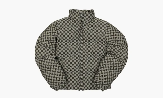 Одежда Misbhv Signature Jaquard Canvas Monogram Puffer бежевый