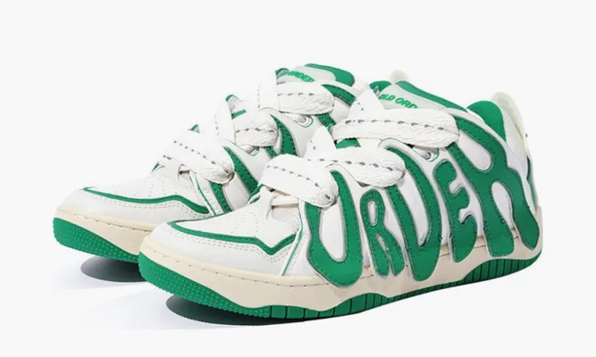 Кроссовки Old Order Sneaker Series Skater 001 «Green» зеленый