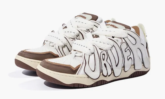 Кроссовки Old Order Sneaker Series Skater 001 «Mocha» кремовый