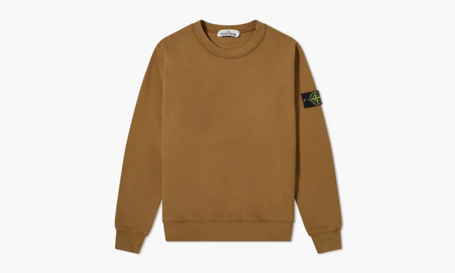 Stone Island Garment Dyed Crew Sweatshirt «Tobacco»