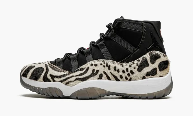 Для баскетбола Jordan 11 Retro WMNS «Animal Instinct» кремовый