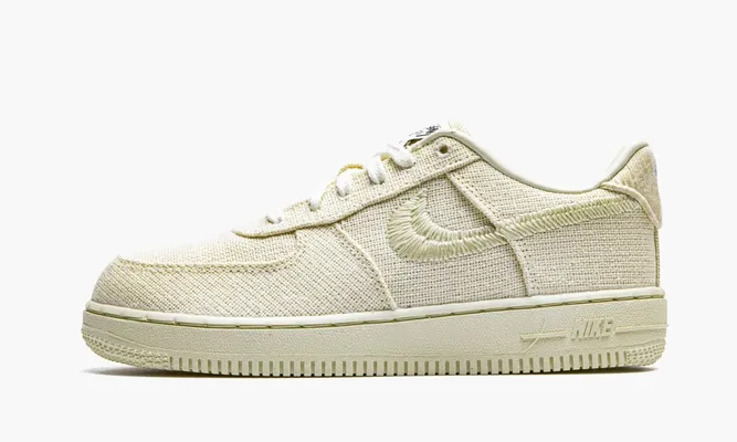 Для самых маленьких Nike Air Force 1 PS «Stussy - Fossil» Kids кремовый
