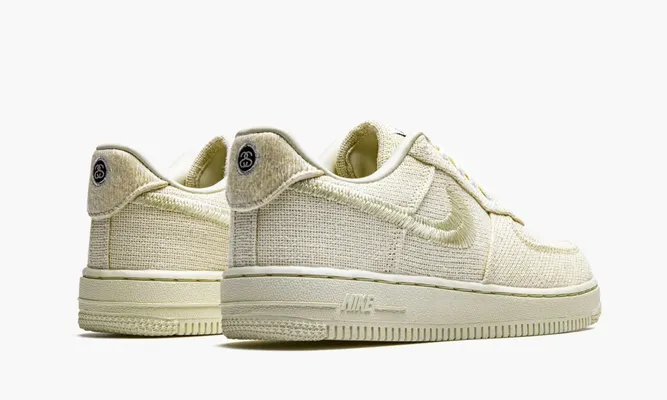 Для самых маленьких Nike Air Force 1 PS «Stussy - Fossil» Kids кремовый