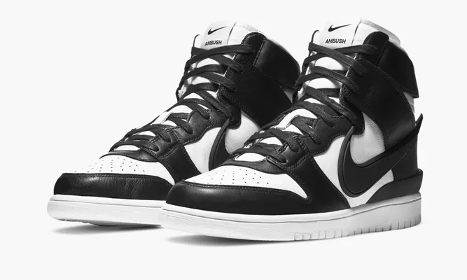 Кроссовки Nike Dunk High «Ambush Black White» черный